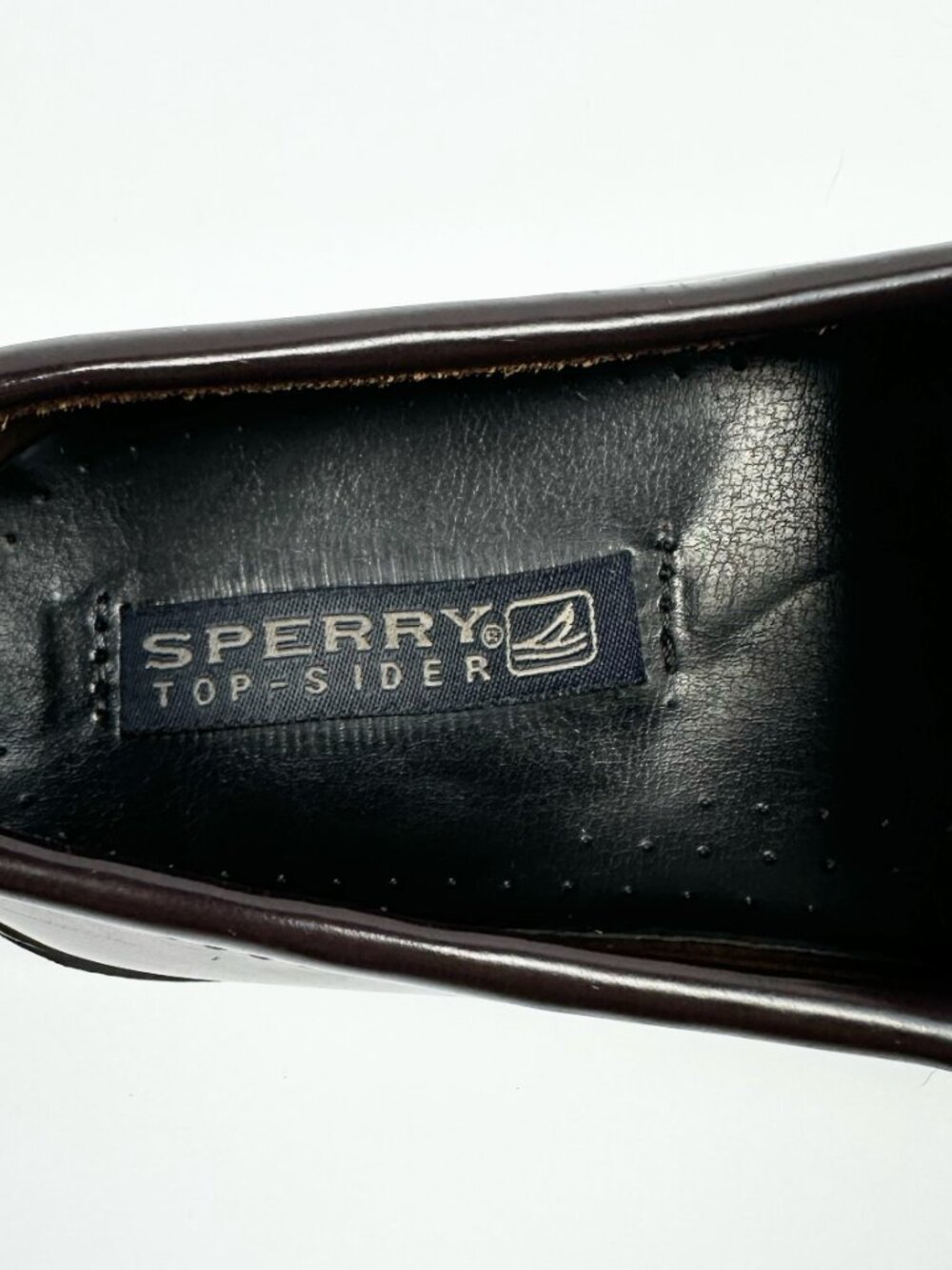 Sperry Top‎ Sider Boys Burgundy Colton Penny Loafer Dress Shoes Size 6.5M - Picture 15 of 16